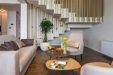 Modern Beachfront Villa with Pool in Kaštel Stari