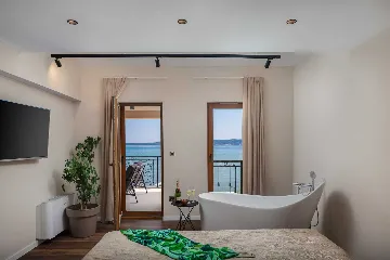 Modern Beachfront Villa with Pool in Kaštel Stari