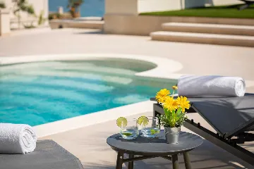 Modern Beachfront Villa with Pool in Kaštel Stari