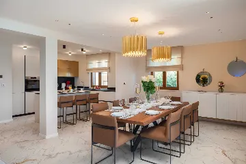 Contemporary Beachfront Villa with Pool, Kaštel Stari