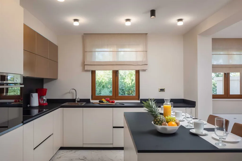 Contemporary Beachfront Villa with Pool, Kaštel Stari