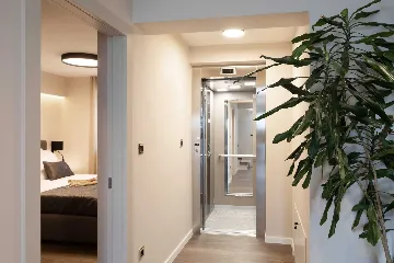 Contemporary Beachfront Villa with Pool, Kaštel Stari