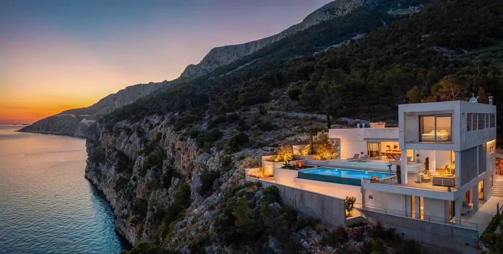 Modern Villa with Infinity Pool on Hvar Island