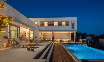 Modern Villa with Infinity Pool on Hvar Island