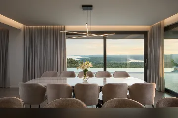 Panorama Retreat Villa with Pool, Labin