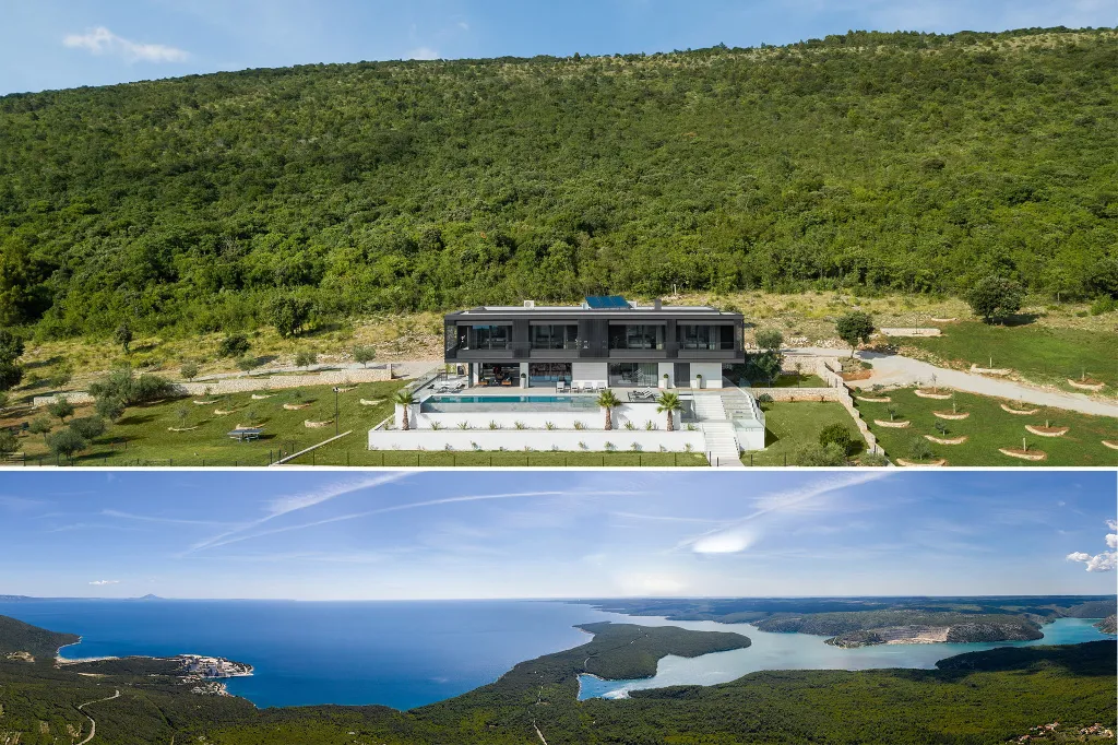 Panorama Retreat Villa with Pool, Labin