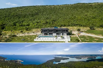 Panorama Retreat Villa with Pool, Labin