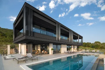 Panorama Retreat Villa with Pool, Labin