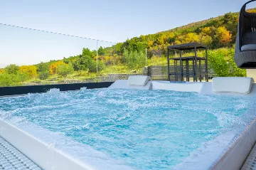 Panorama Retreat Villa with Pool, Labin