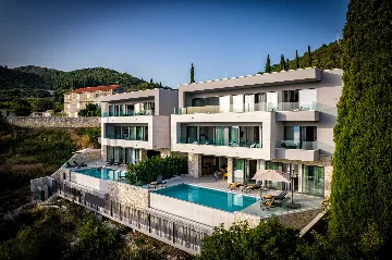 Modern Five-Bedroom Villa with Heated Pool, Orašac