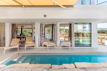 Poolside Villa Retreat on Hvar Island