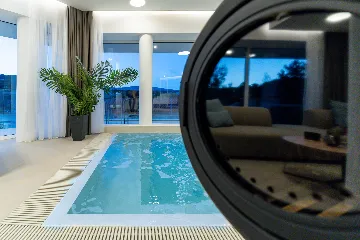 Poolside Villa Retreat on Hvar Island