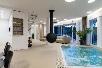 Poolside Villa Retreat on Hvar Island