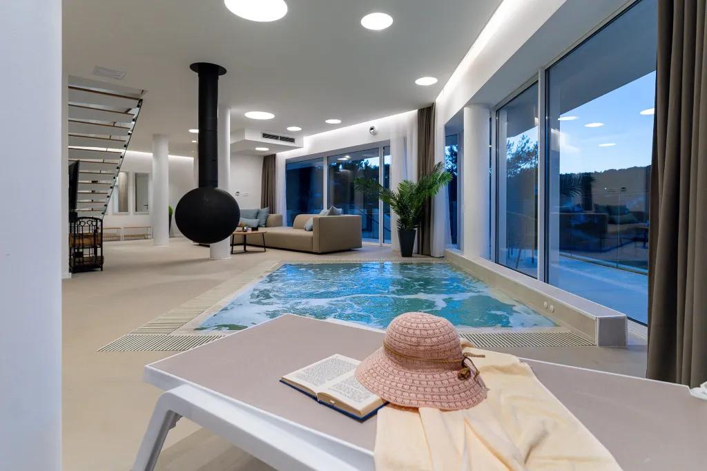 Poolside Villa Retreat on Hvar Island