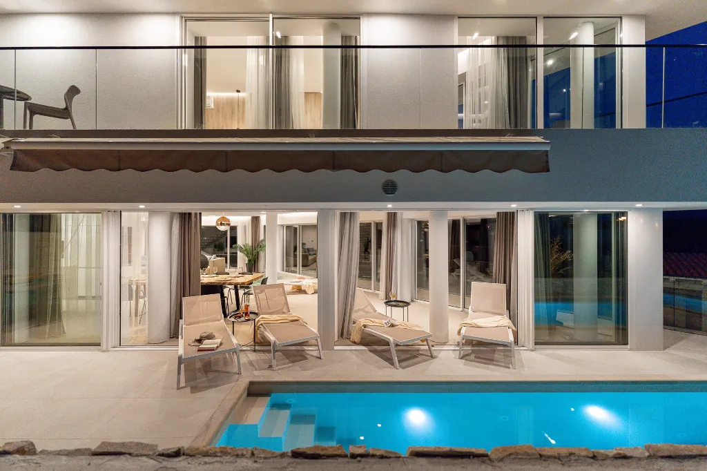 Poolside Villa Retreat on Hvar Island