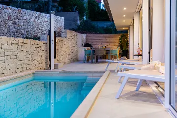 Poolside Villa Retreat on Hvar Island