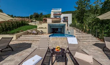 Modern Villa Retreat with Pool in Opatija