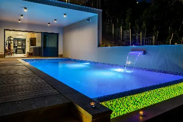 Modern Villa Retreat with Pool in Opatija