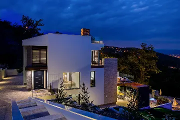 Modern Villa Retreat with Pool in Opatija