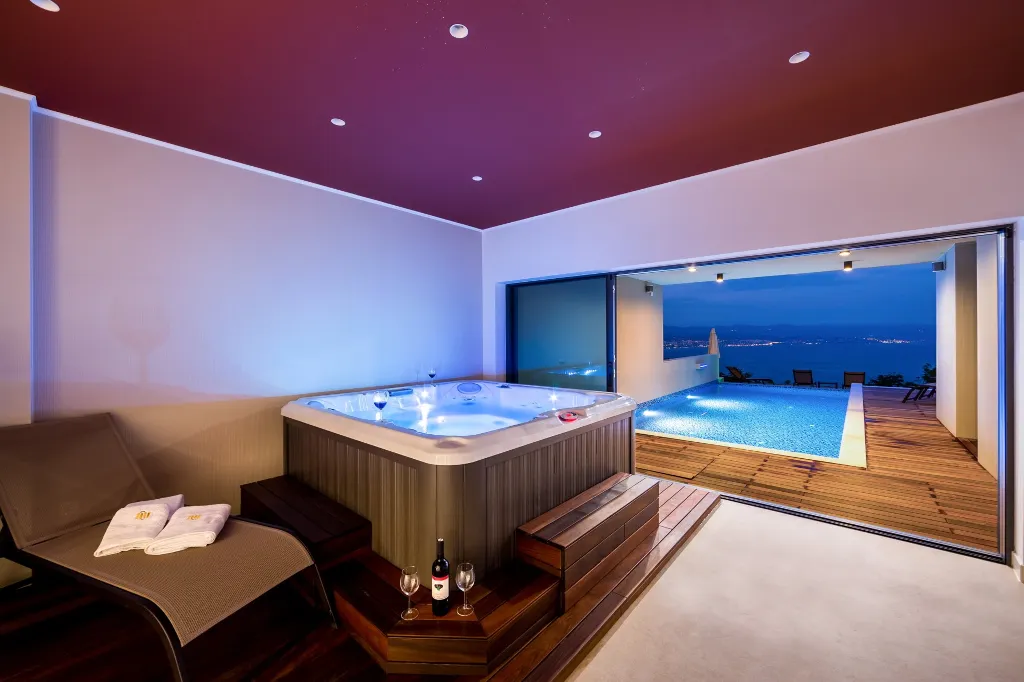 Modern Villa Retreat with Pool in Opatija