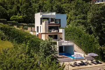 Modern Villa Retreat with Pool in Opatija