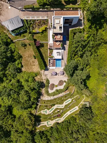 Modern Villa Retreat with Pool in Opatija