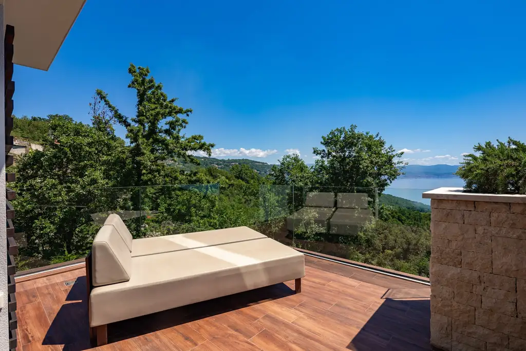 Modern Villa Retreat with Pool in Opatija