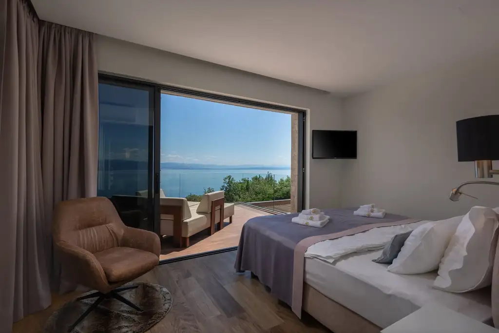 Modern Villa Retreat with Pool in Opatija