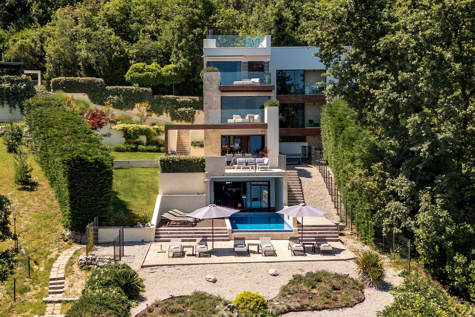 Luxury Villa Aspecta with Pool