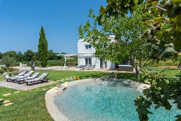 Modern Villa Retreat with Private Grounds in Svetvinčenat