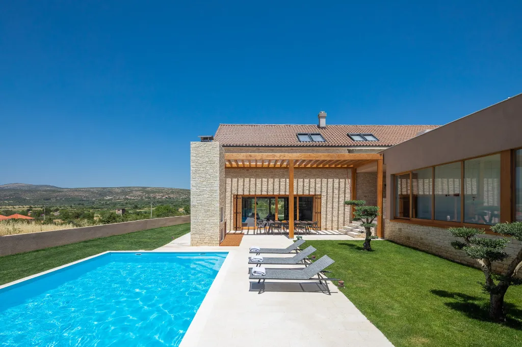 Modern Villa with Heated Pool in Šibenik