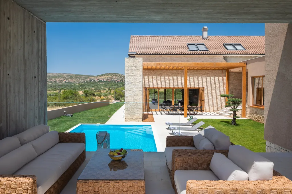 Modern Villa with Heated Pool in Šibenik