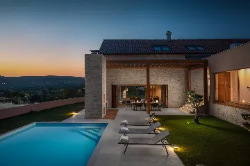 Modern Villa with Heated Pool in Šibenik