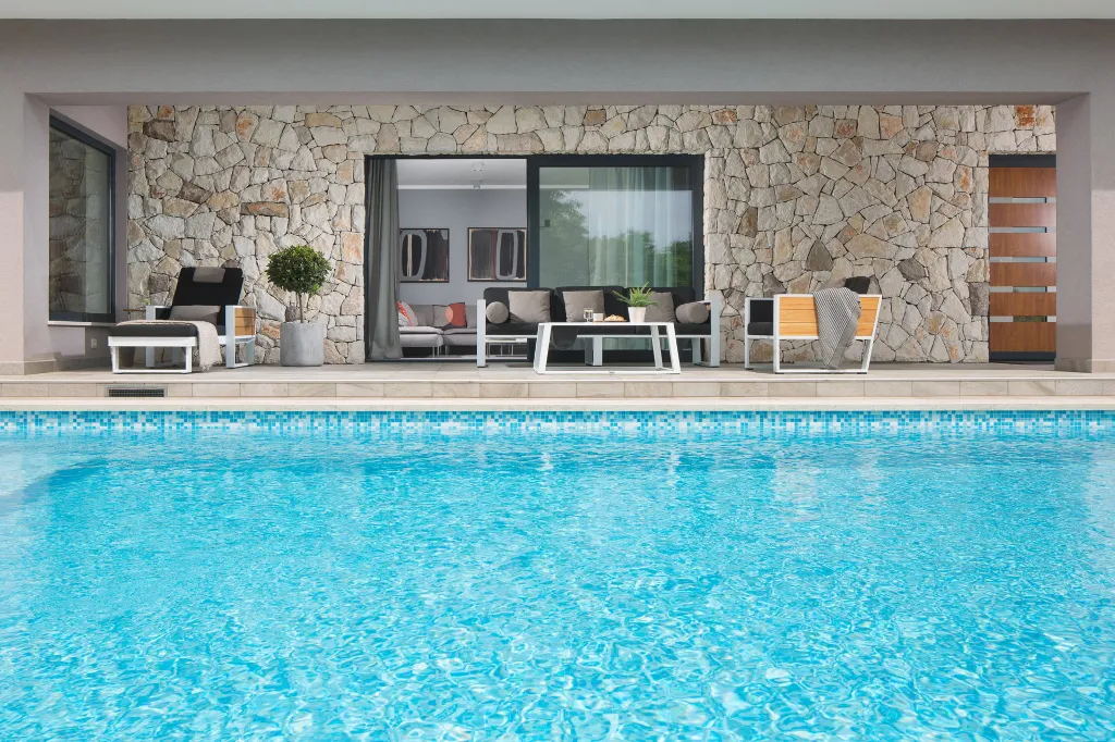 Modern Family Villa with Pool in Labin