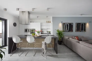 Modern Family Villa with Pool in Labin