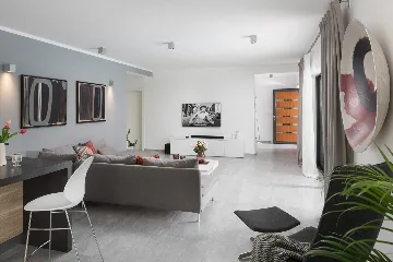 Modern Family Villa with Pool in Labin