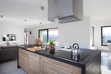 Modern Family Villa with Pool in Labin