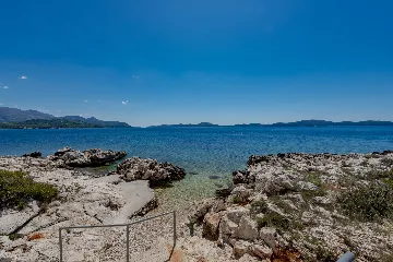 Seaside Stone Villa with Heated Pool, Slano