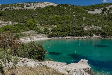 Seaside Stone Villa with Heated Pool, Slano