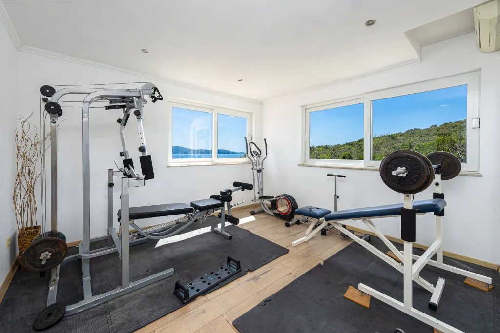 Seaside Stone Villa with Heated Pool, Slano