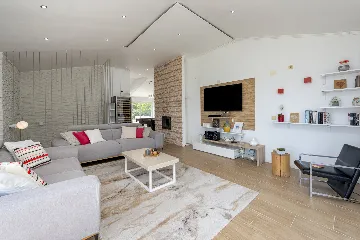 Seaside Stone Villa with Heated Pool, Slano