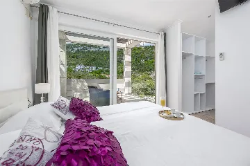 Seaside Stone Villa with Heated Pool, Slano