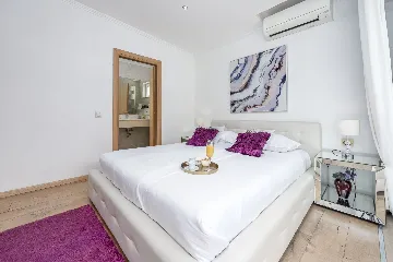 Seaside Stone Villa with Heated Pool, Slano