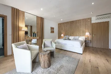 Seaside Stone Villa with Heated Pool, Slano