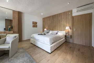 Seaside Stone Villa with Heated Pool, Slano