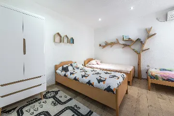 Seaside Stone Villa with Heated Pool, Slano