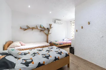 Seaside Stone Villa with Heated Pool, Slano