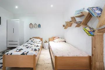 Seaside Stone Villa with Heated Pool, Slano