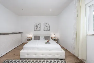 Seaside Stone Villa with Heated Pool, Slano