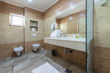 Seaside Stone Villa with Heated Pool, Slano